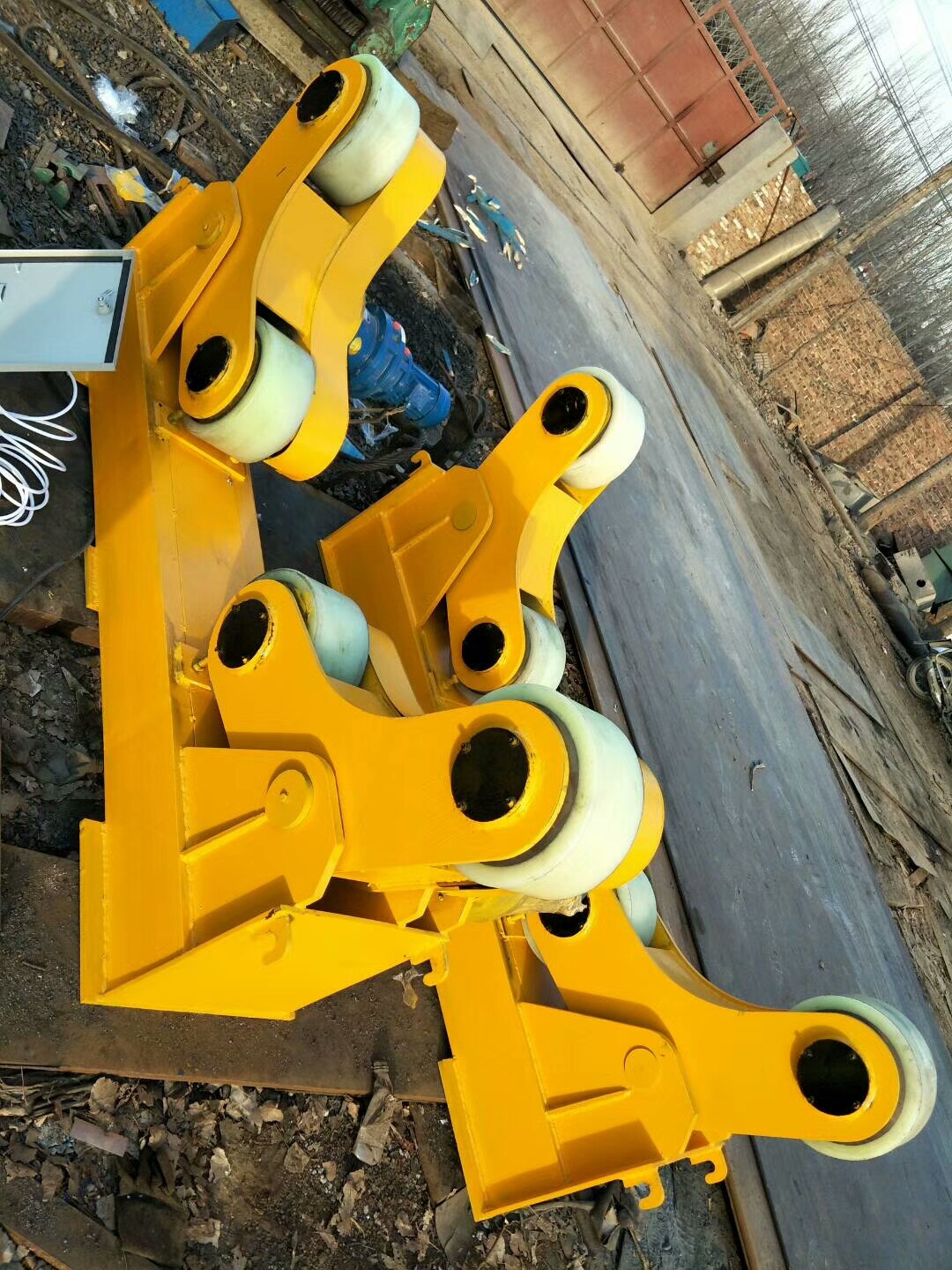 焊接滚轮架的质量